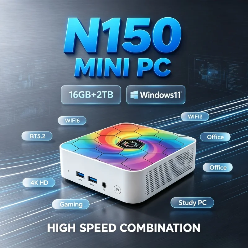 Home Office Windows 11 - Компактный мини-ПК Colorful Slim Mini PC