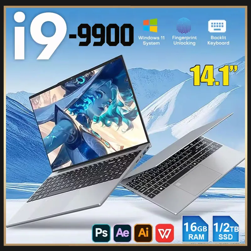Home Office Windows 11 - Ноутбук Intel Core I9 9900 2026,