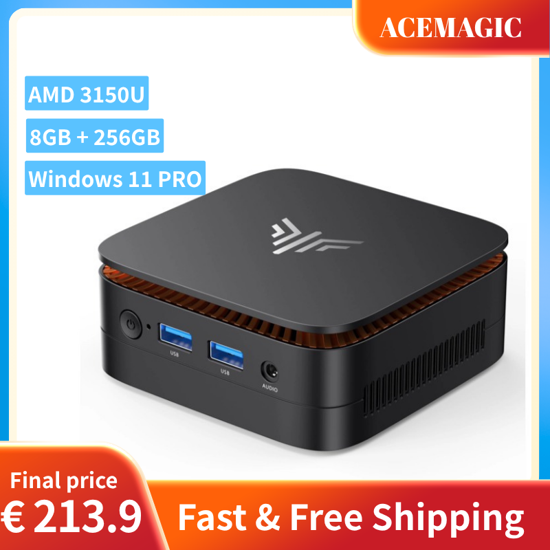 Home Office Windows 11 - Мини-ПК ACEMAGIC на базе AMD 3150U