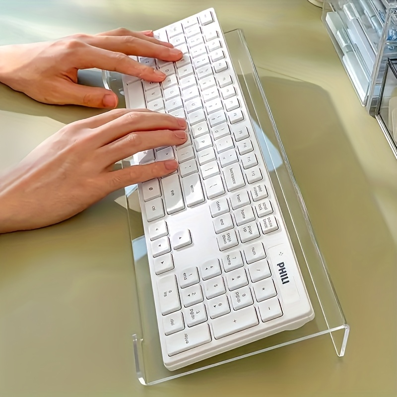 Home Office Keyboard - Акриловая подставка для клавиатуры, прозрачный настольный
