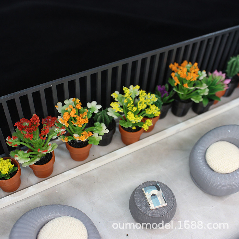 Plant Desk Mini - Мини-имитация растений, модель сочного цветка кактуса,
