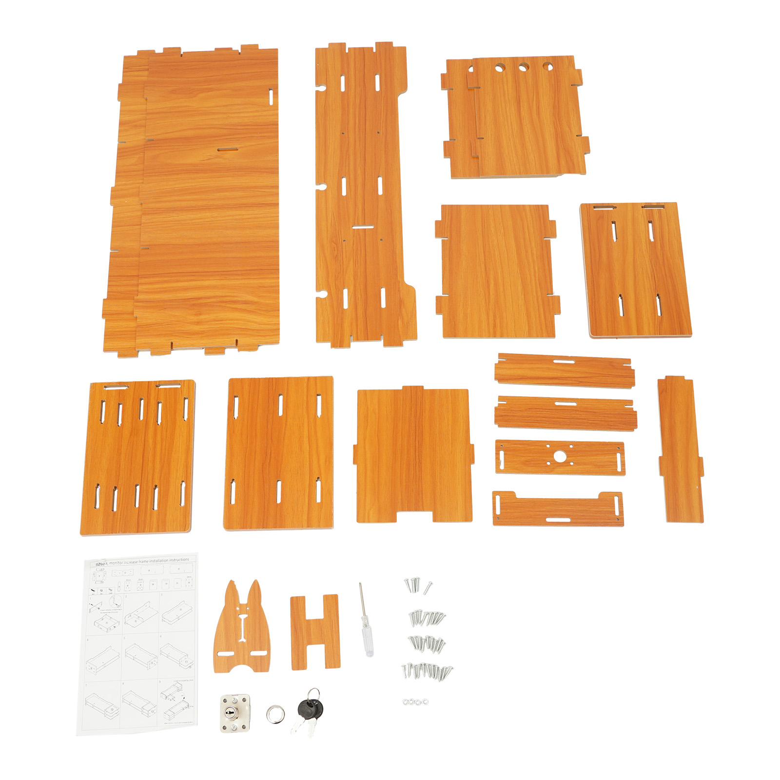 Home Office Furniture Sets - Эргономичная подставка для монитора из МДФ