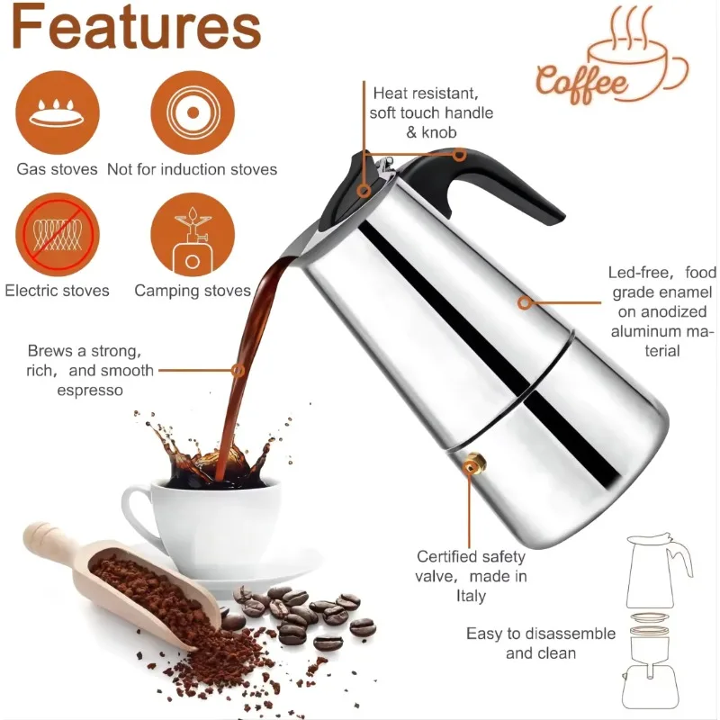 Итальянская кофеварка Мока из  – обзор и цена Home Office Moka