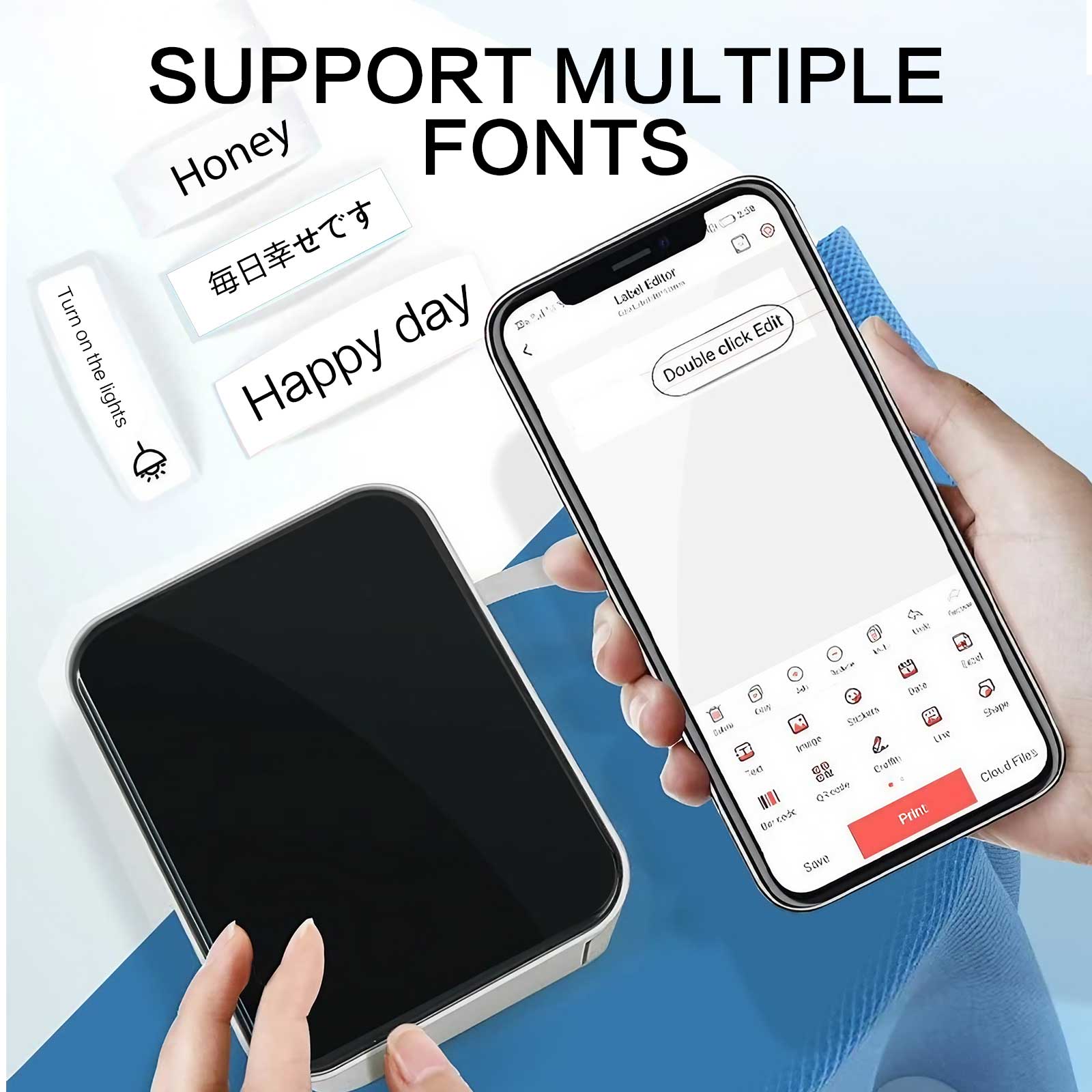 Портативный беспроводной термо – обзор и цена Home Office Printer