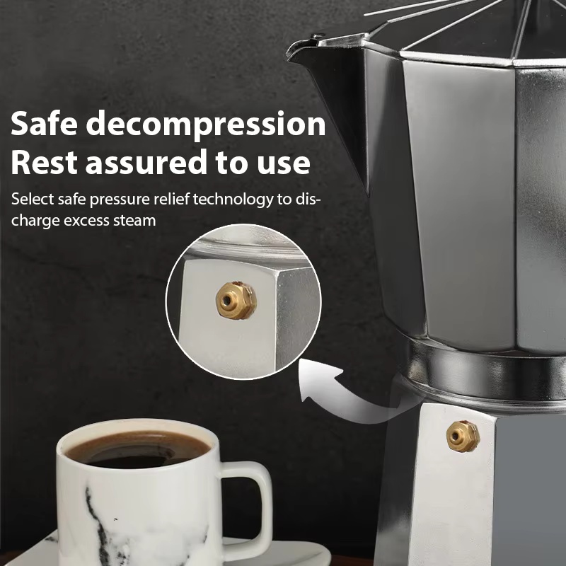 Алюминиевый кофейник, перколят – обзор и цена Home Office Moka