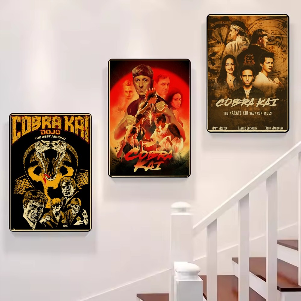 C-Cobra Kai винтажный постер и – обзор и цена Home Office And Tv Room Ideas