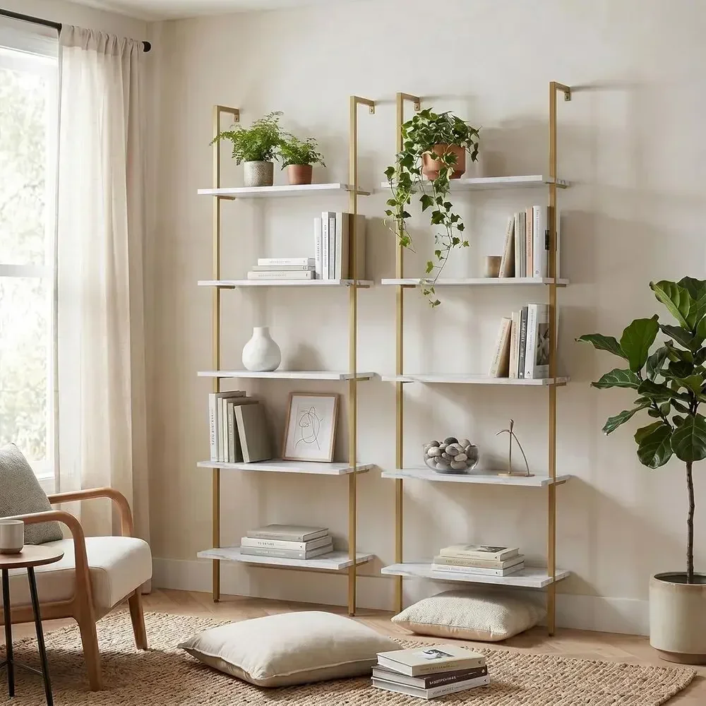 5-ярусная настенная деревянная – обзор и цена Home Office Industrial Style