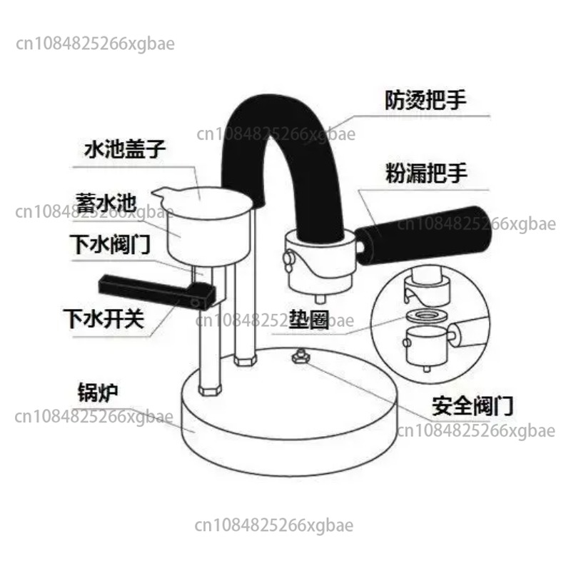 Кофеварка Moka из нержавеющей  – обзор и цена Home Office Moka