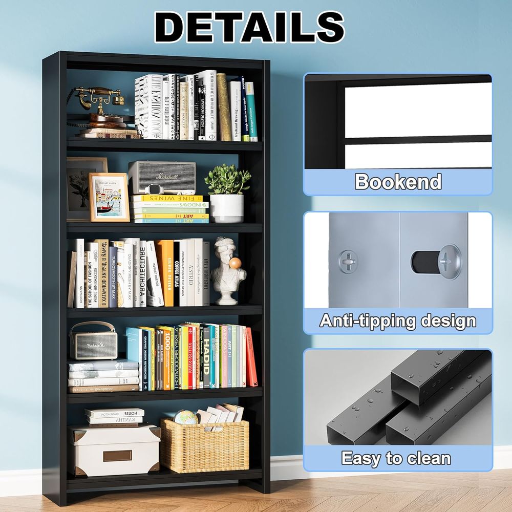 Металлическая книжная полка на – обзор и цена Home Office Industrial Style