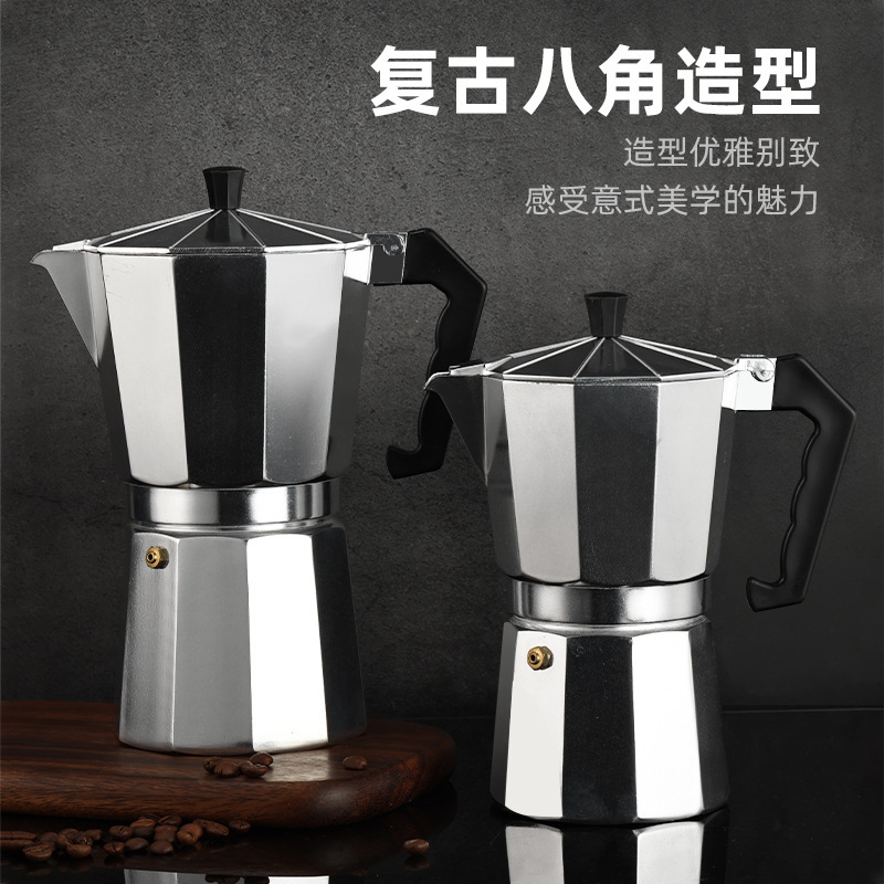 Алюминиевый кофейник, перколят – обзор и цена Home Office Moka