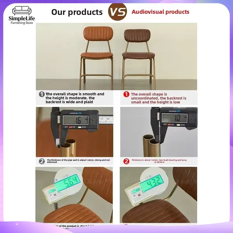 Железный ретро-стул в индустри – обзор и цена Home Office Industrial Style