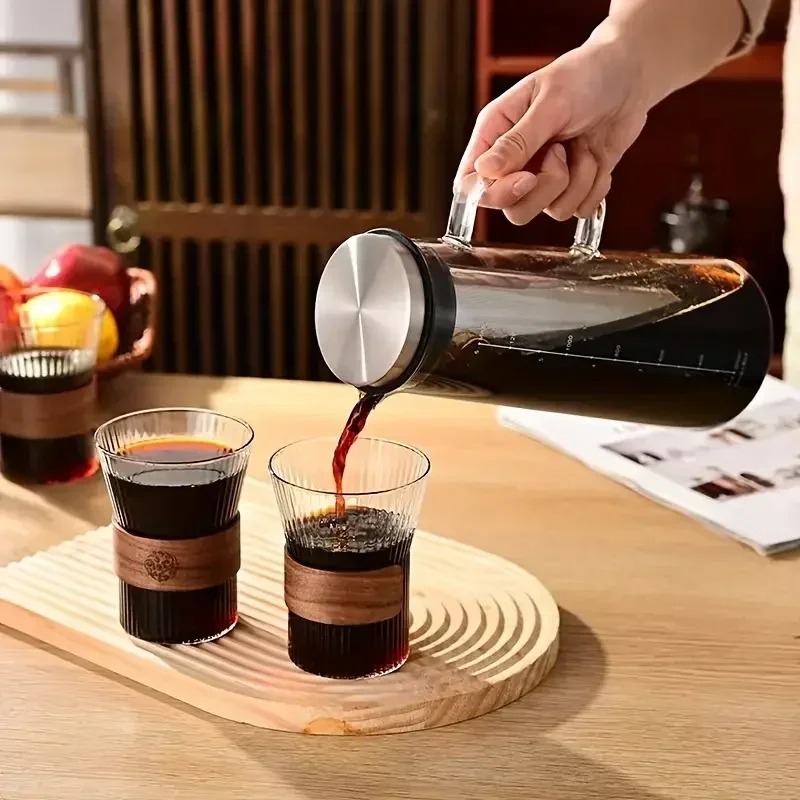 Стеклянная колба для холодного – обзор и цена Home Office Moka